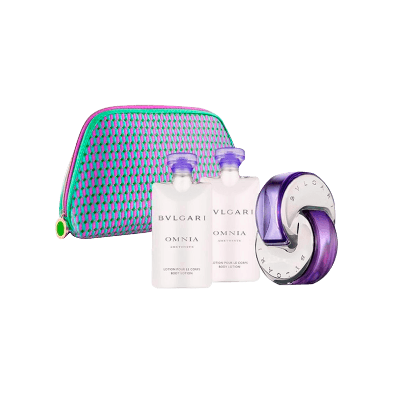 Bvlgari-Kit-Omnia-Amethyste-Eau-de-Toitelle-65ml---Body-Lotion-2x75ml---Necessaire