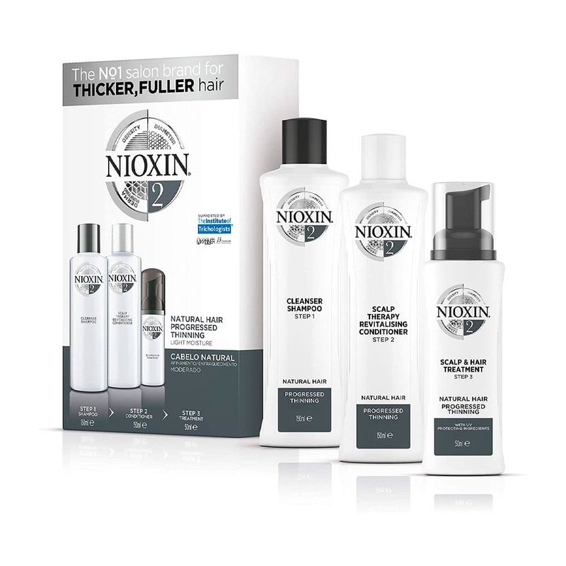 Nioxin-System-2-Kit-Shampoo-150ml---Condicionador-150ml---Treatment-40ml