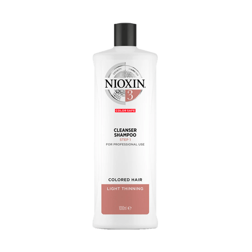 Nioxin System 3 Cleanser Step 1 Color Safe - Shampoo 1000ml