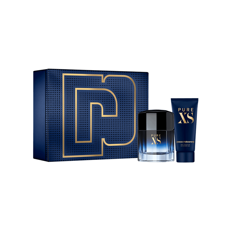 Paco-Rabanne-Kit-Pure-XS-Eau-de-Toilette-100ml---Gel-de-Banho-100ml