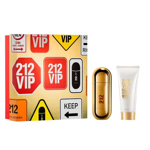 Carolina Herrera 212 VIP kit - Eau de Parfum 80ml + Body Lotion 100ml