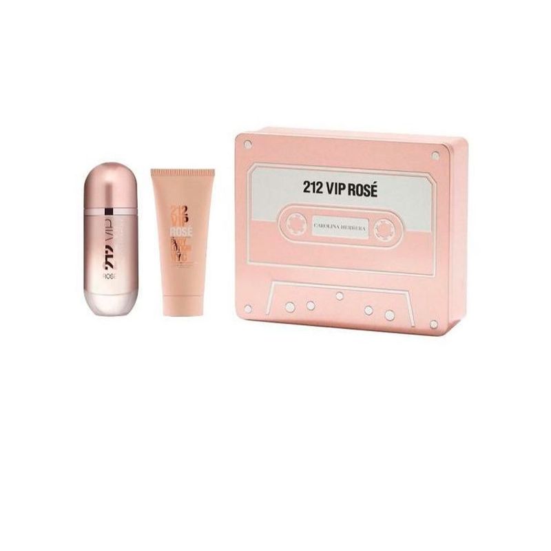 Carolina-Herrera-212-VIP-Rose---Eau-de-Parfum-80ml---Body-Lotion-100ml