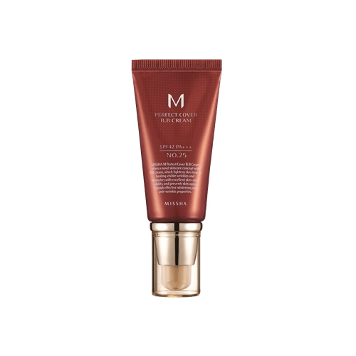 Missha M Perfect Cover Número 25 Warm Beige - BB Cream 50ml