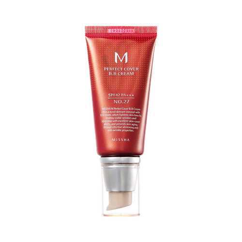 Missha M Perfect Cover Número 27 Honey Beige - BB Cream 50ml