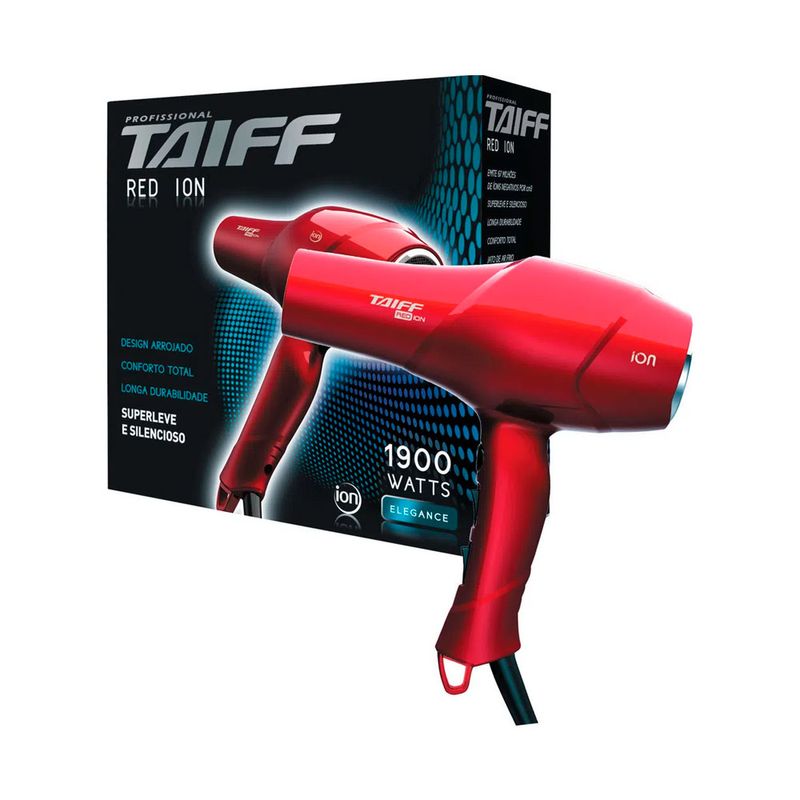 Taiff-Red-Ion-220V-1900W---Secador-de-Cabelo