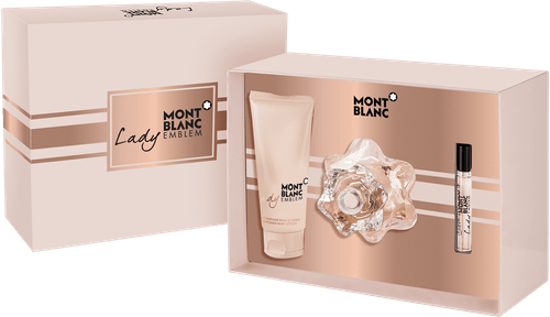 Montblanc Kit Lady Emblem Feminino - Eau de Parfum 75ml + Eau de Parfum 7,5ml + Loção Corporal 100ml