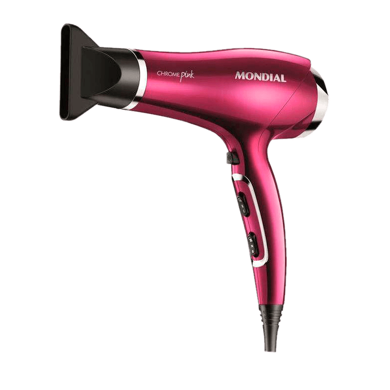 Mondial-Chrome-Pink-SC-36---Secador-de-Cabelos-220v