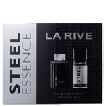 La-Rive-Kit-Steel-Essence-Masculino---Eau-de-Toilette-100ml---Desodorante-150ml