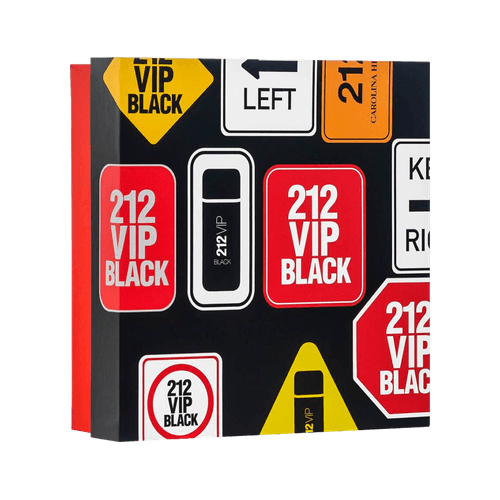 Carolina Herrera Kit 212 Vip Black Eau de Parfum 100ml + Gel de Banho 100ml