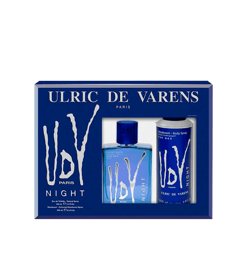 Kit Ulric de Varens UDV Night Masculino - Eau de Toilette 100ml + Desodorante 200ml
