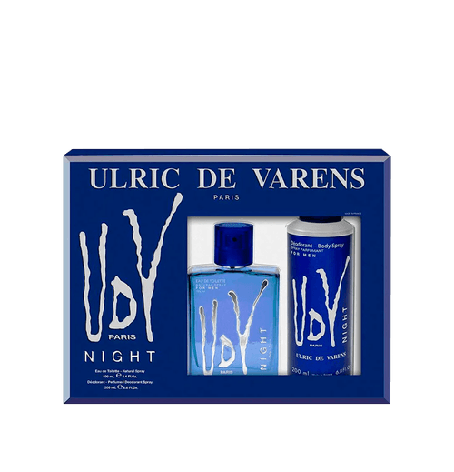 Ulric de Varens Kit UDV Night Masculino - Eau de Toilette 100ml + Desodorante 200ml