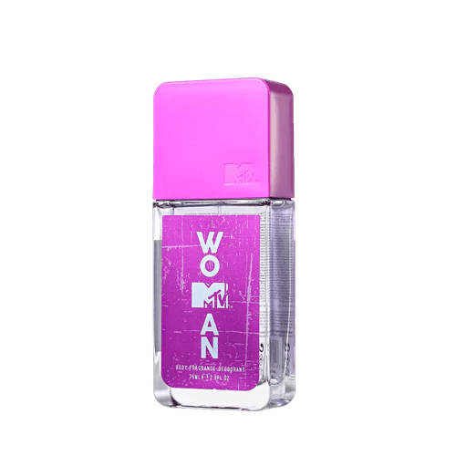 MTV Woman Body Fragrance - Body Spray Feminino 75ml