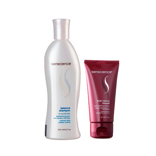 Senscience Kit Shampoo 300ml + Inner Restore Intensif Máscara 50ml