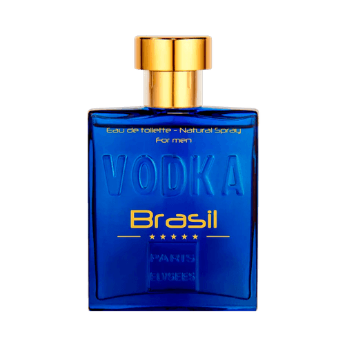 Paris Elysees Vodka Brasil Blue Eau de Toilette - Perfume Masculino 100ml