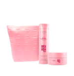 Cadiveu-Boca-Rosa-Kit---Necessaire---Shampoo-250ml---Mascara-Capilar-200ml