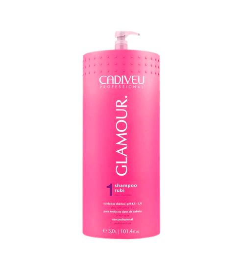 Cavideu Glamour Rubi Lavatório - Shampoo 3000ml