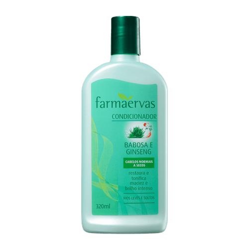 Farmaevas Babosa e Ginseng - Condicionador 320ml