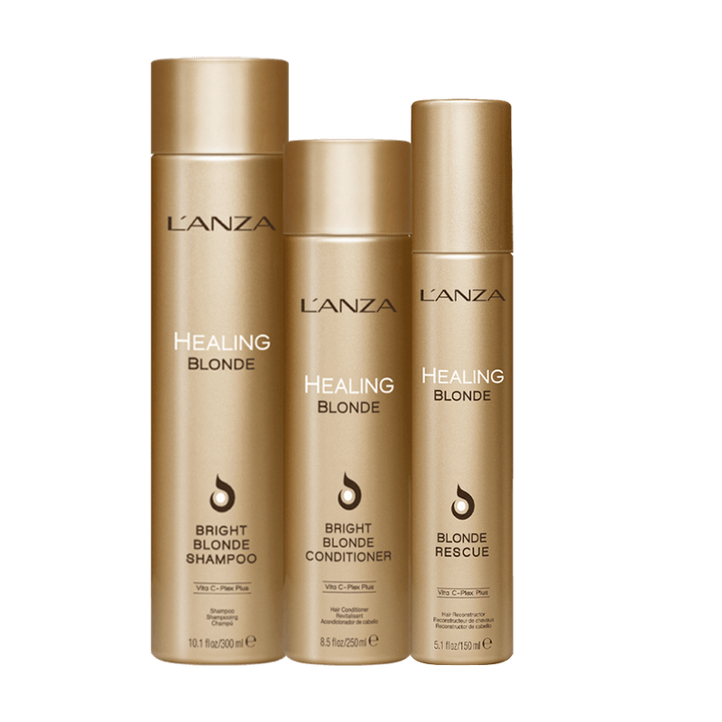 Lanza-Kit-Healing-Blonde-Bright-Shampoo-300ml---Condicionador-250ml---Leave-in-Rescue-150ml