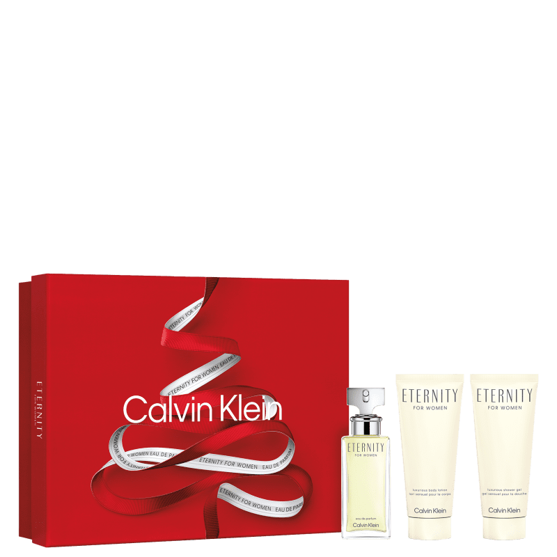 Conjunto-Eternity-for-Women-Calvin-Klein-Feminino---Eau-de-Parfum-50ml---Locao-Corporal-100ml---Gel-de-Banho-100ml