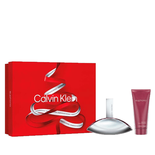 CALVIN KLEIN KIT  CK EUPHORIA WOMAN EDP 100ML + BODY LOTION 100ML