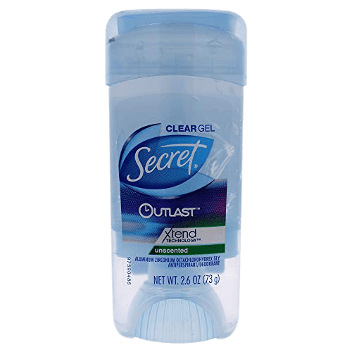 Secret Clear Gel Unscented - Desodorante 73g