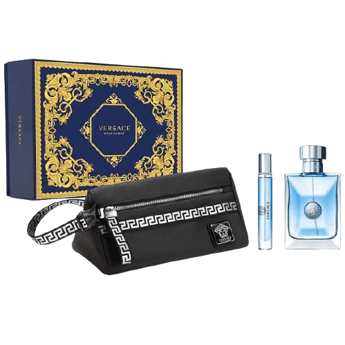 Versace Pour Homme Kit Eau de Toilette 100ml + Eau de Toilette 10ml + Necessaire