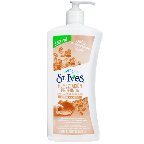 St Ives Humectación Profunda Avena y Karité - Creme Corporal 532ml