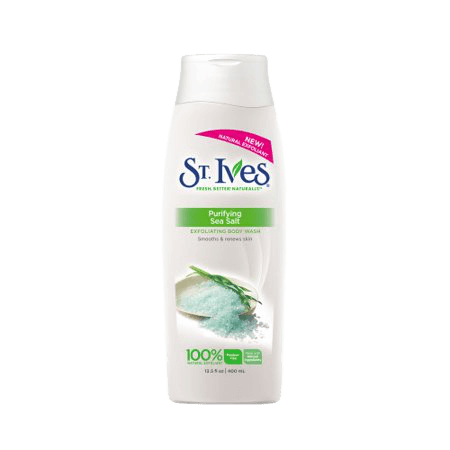 St Ives Purifying Sea Salt - Gel de Banho 400ml