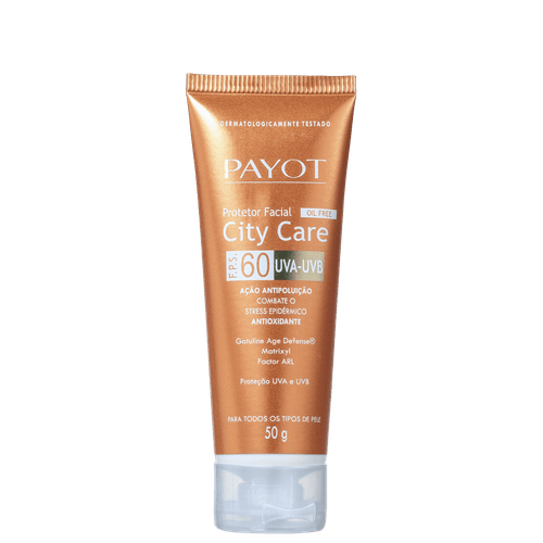 Payot Clinicien City Care FPS 60 - Protetor Solar Facial 50g