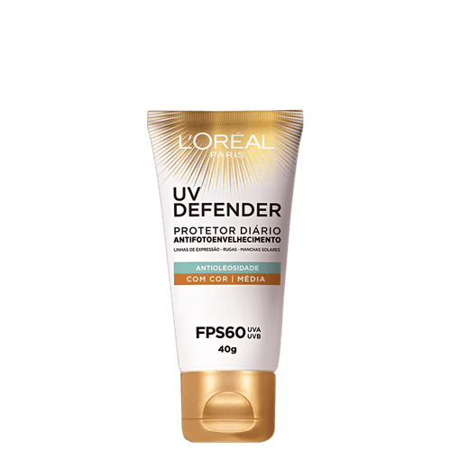 LOREAL UV DEFENDER TQ SECO MEDIA FPS60 40G