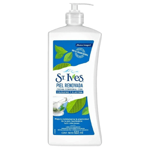 ST IVES PELE RENOVADA CREME CORPORAL COM COLAGENO E ELASTANO 532ML