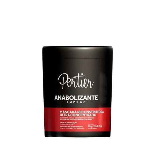 Portier Anabolizante Capilar - Máscara Reconstrutora 1000ml