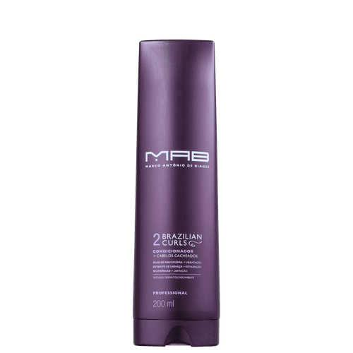 MAB Marco Antônio de Biaggi Brazilian Curls - Condicionador 200ml