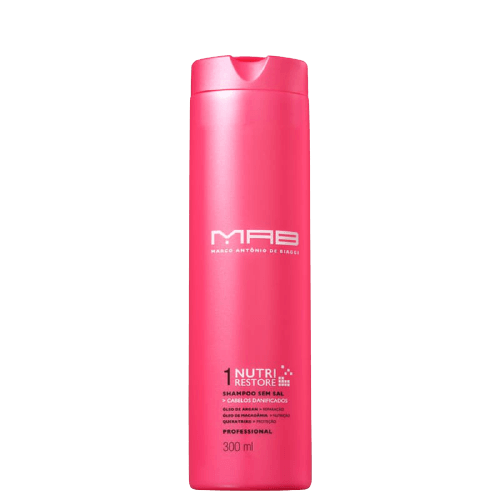 MAB Marco Antônio de Biaggi Nutri Restore - Shampoo sem Sal 300ml