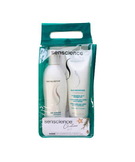 Senscience Silk Moisture Kit Christimas Condicionador 240ml + Shampoo 280ml