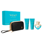 Versace-Kit-Dylan-Turquoise---Shower-Gel-100ml---Body-Lotion----Eau--de-Toilette-100ml