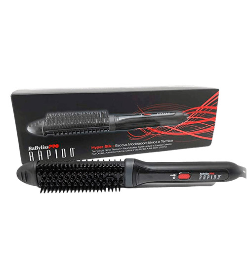 BabyLiss Pro Rapido Iônica e Térmica - Escova Modeladora 220v