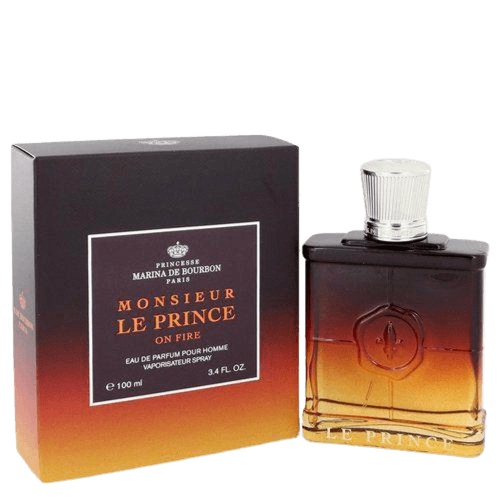 MARINA DE BOURBON MONSIEUR LE PRINCE ON FIRE POUR HOMME EDP 100ML