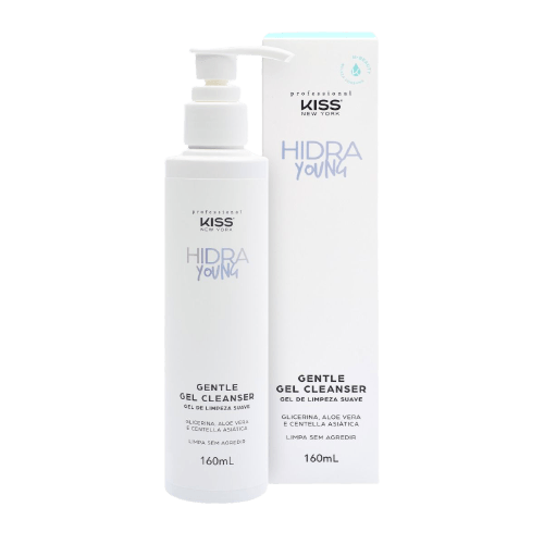 Kiss New York Suave Hidra Young - Gel de Limpeza 160ml