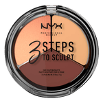 NYX-3-Steps-Trio-Contorno---Iluminador