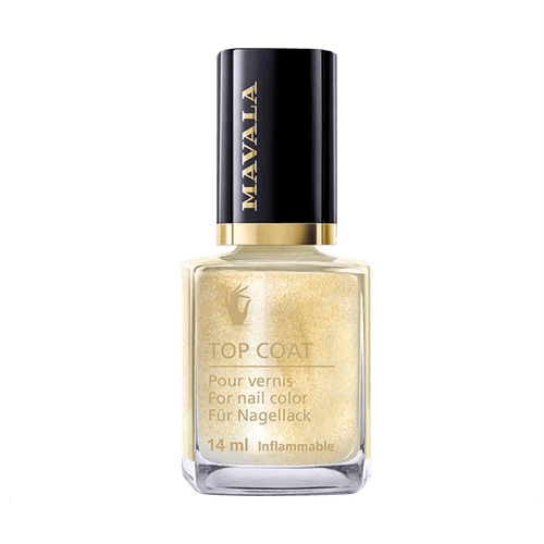 Mavala Star Top Coat Gold - Cobertura Brilhante 14ml