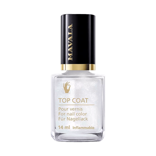 Mavala Star Top Coat Silver - Cobertura Brilhante 14ml