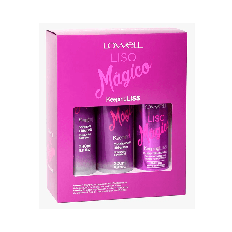 Lowell-Liso-Magico-Kit---Shampoo---Condicionador---Fluido-Termoativado