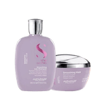 Alfaparf-Milano-Semi-Di-Lino-Kit-Discipline-Your-Hair-Smooth-Shampoo-250ml---Smoothing-Mask-200ml