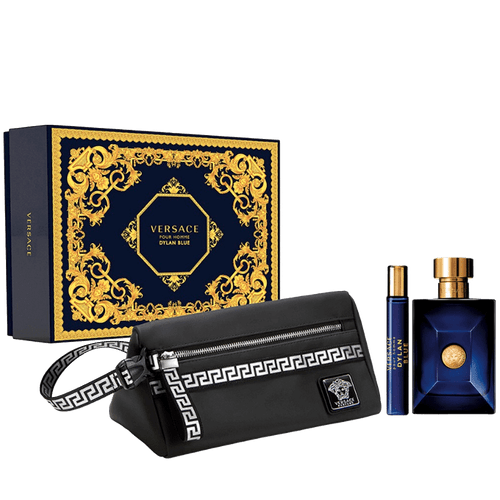 Versace Pour Homme Dylan Blue Kit Eau de Toilette 100ml + Eau de Toilette 10ml + Necessaire