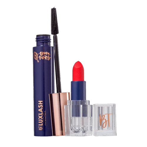 BRUNA TAVARES KIT THE LUX BOX ANA - LUX LASH MASCARA PARA CILIOS 8G + BT LUX LIPSTICK 3G