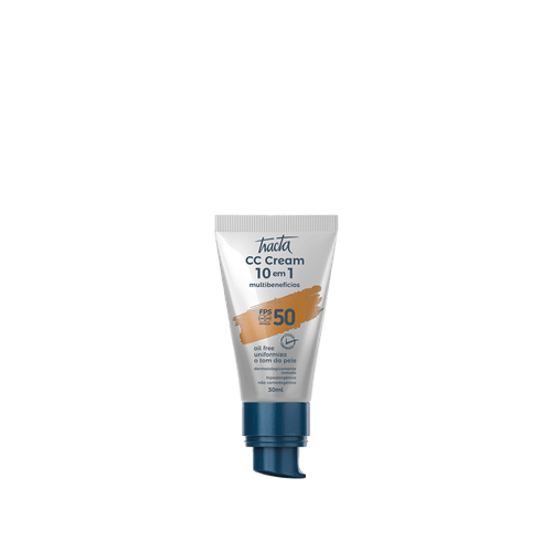 Tracta 10 em 1 Multibenefícios FPS50 - CC Cream 30ml