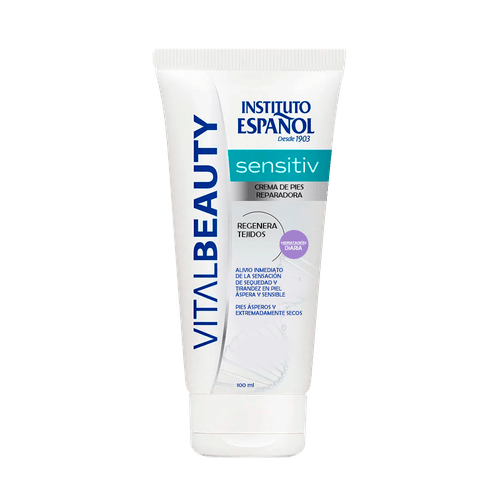 Vital Beauty Sensitive Crema De Pies Reparadora - Creme Para Pés 100ml