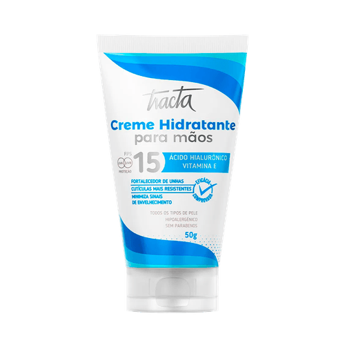 Tracta Creme Hidratante Para Mãos - Creme Para mãos 50g