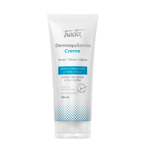 Tracta Demaquilante Creme - Demaquilante Facial 100ml